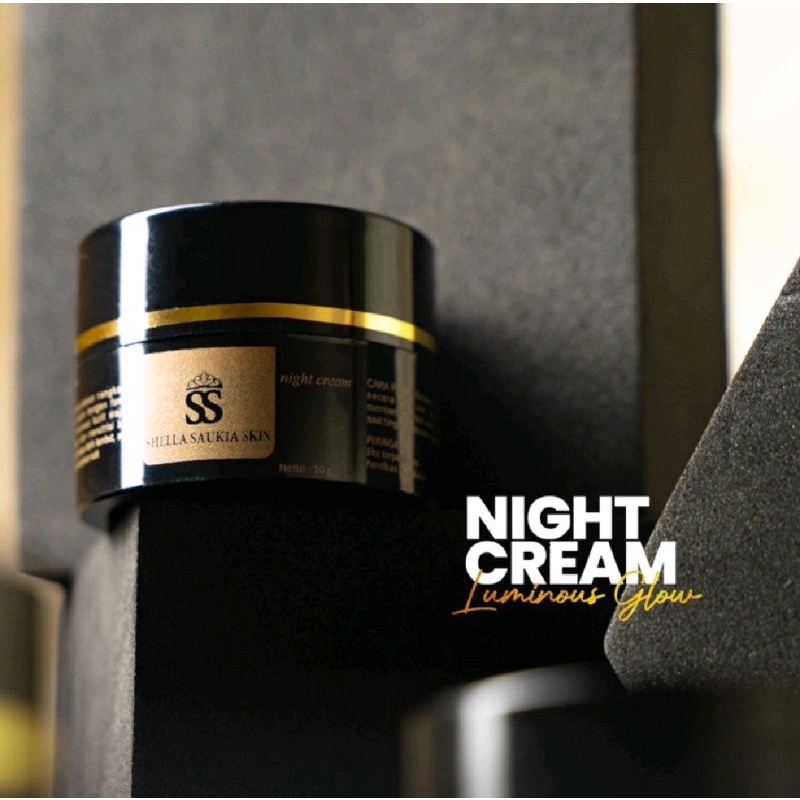 SHELLA SAUKIA LUMINOUS NIGHT CREAM (ES)|| cream mlm luminous