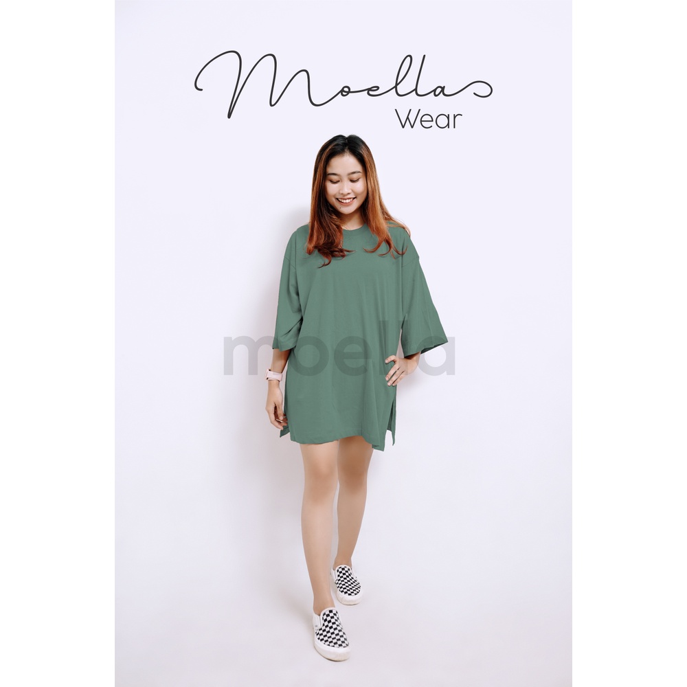 Kaos Polos Oversize Unisex Cotton Combed- Earth Tone Series - Moella Wear