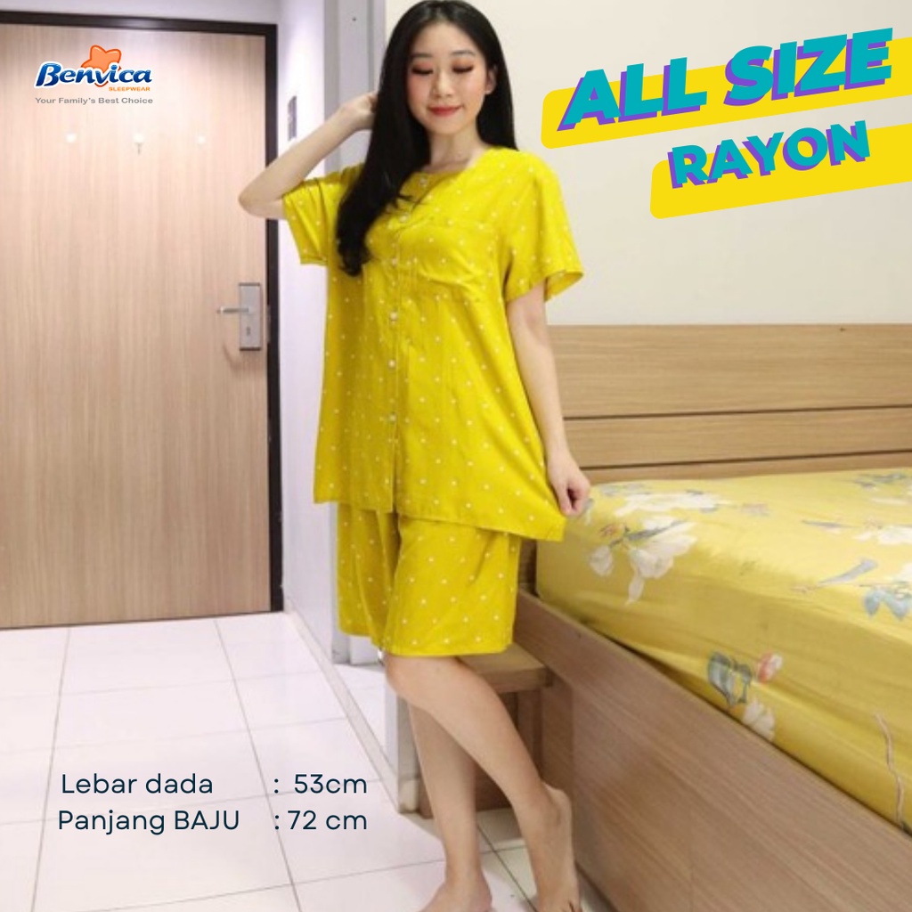 BAJU TIDUR SETELAN ALL SIZE RAYON AMRO ADEM BANYAK MOTIF