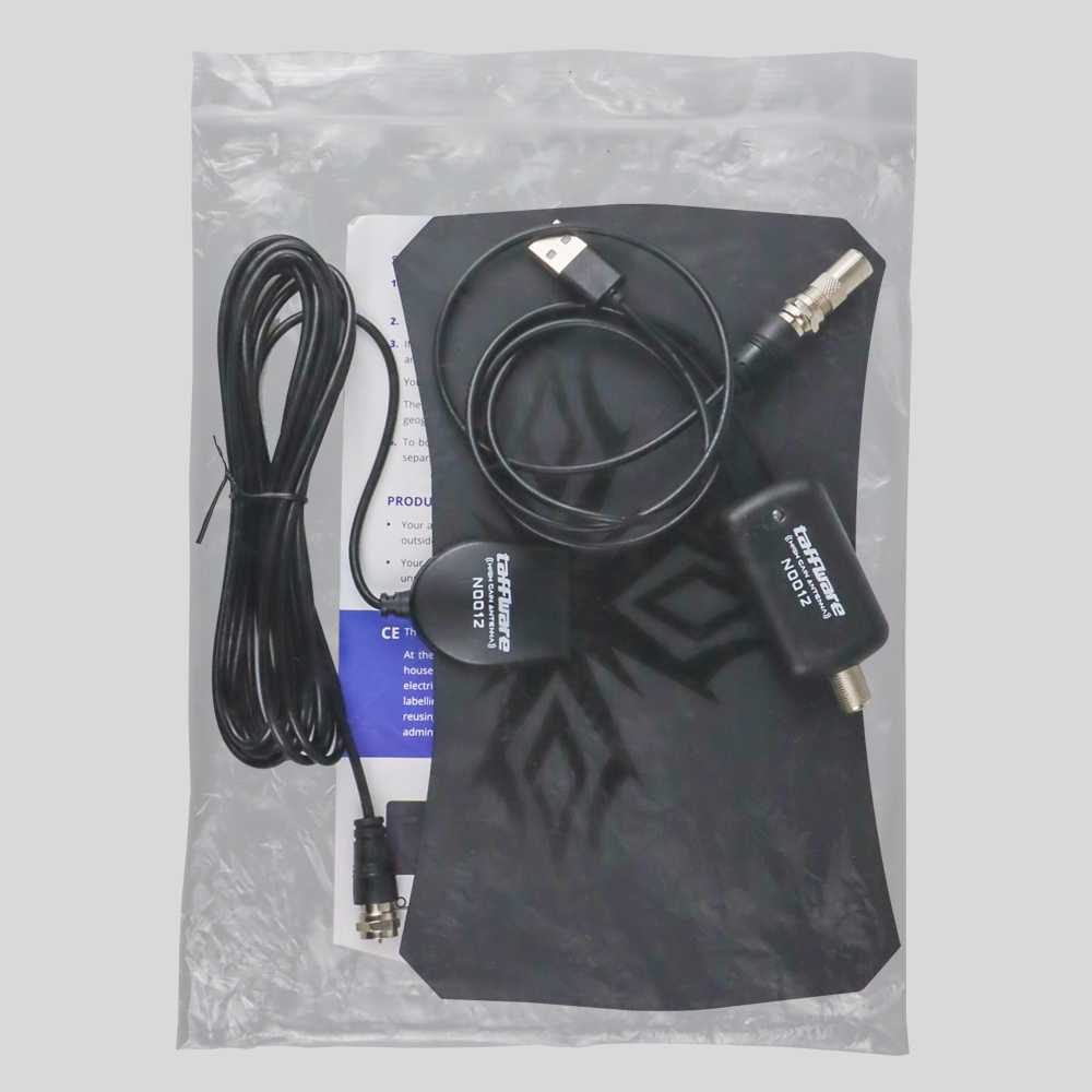 Booster Sinyal Antena TV digital Taffware N0012 USB Power Amplifier Signal Booster HD DVB-T2 for Digital TV Antenna