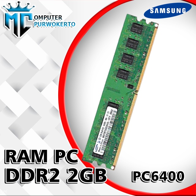 Memory Ram Pc Komputer 2GB DDR2