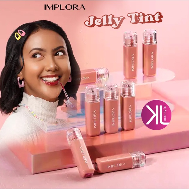 IMPLORA Glossy Plumpy Jelly Tint Lip Tint