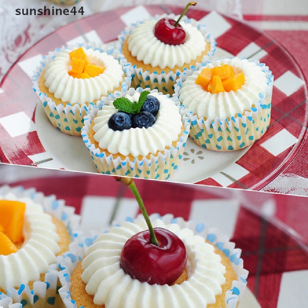 Sunshine 2Pcs Spuit Piping Rusia Ukuran Besar Untuk Dekorasi Kue