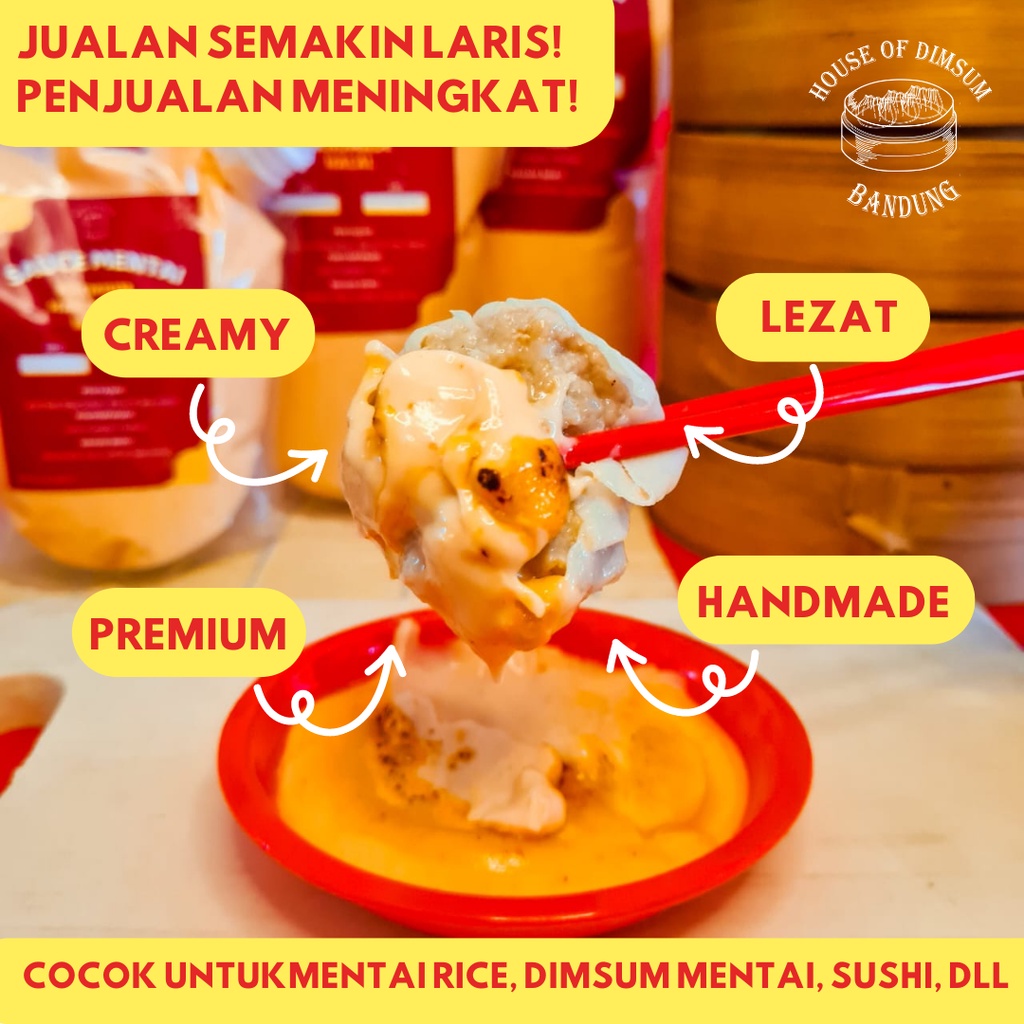 

LAKU Saos Saus Mentai Halal ml Premium Enak