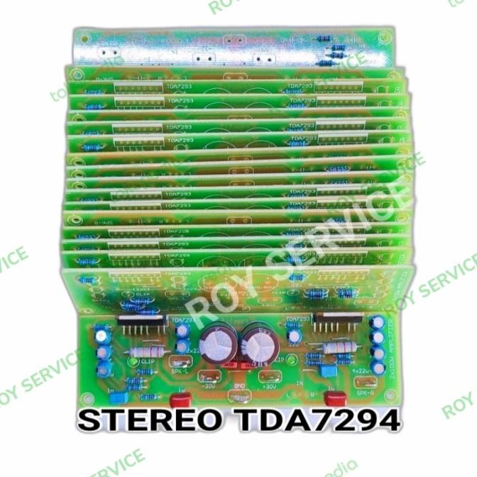 Jual Kit Power Amplifief Tda7294 Stereo Baca Deskripsi | Shopee Indonesia