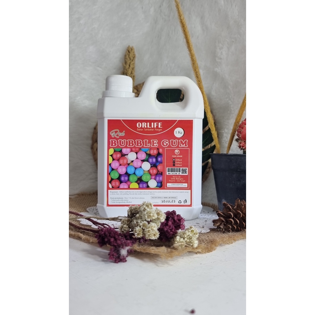 

✅Swip up!!! PERISA RASA RED GUM ORLIFE RED BUBBLE GUM FLAVOUR ORLIFE Perisa Pasta Bubble Gum Atau Permen Karet Orlife 100 Gram dan 1 kg