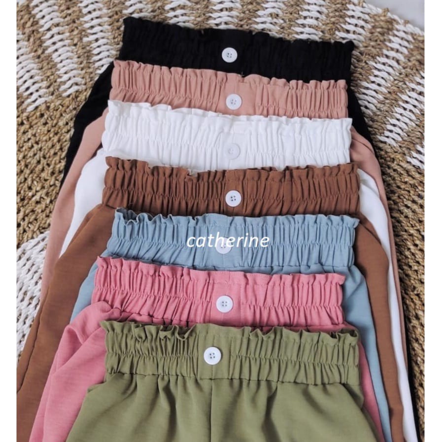 KULOT KRINGKEL KANCING ANAK 9-16 TAHUN / CELANA KULOT KRINGKLE ANAK REMAJA / CELANA KULOT HIGH WAIST / KULOT KRINGKLE HIGH WAIST / CELANA KULOT ANAK PEREMPUAN