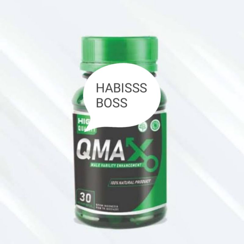 QMAX Original Asli herbal alami obat kuat pembesar penis permanen Alat Vital Mr P Pria kelamin