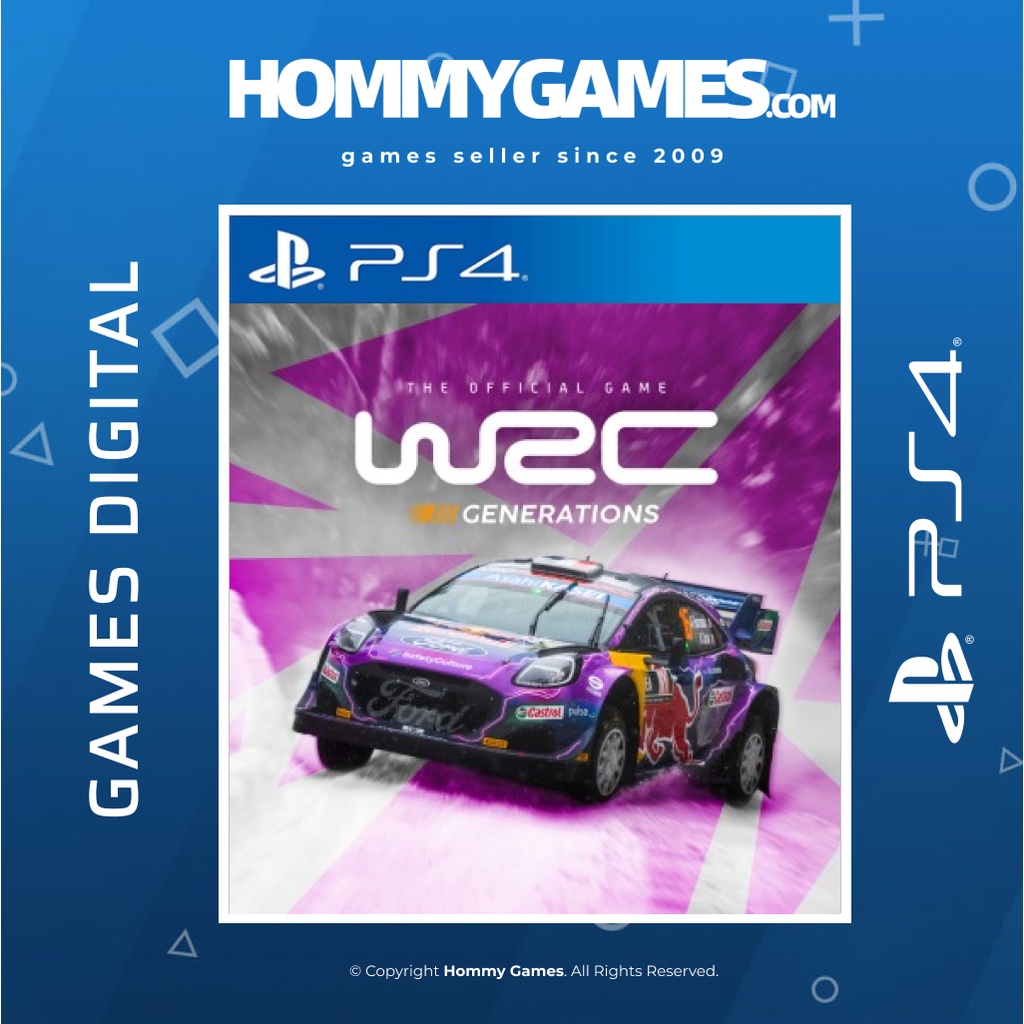 WRC Generations PS5 &amp; PS4 Digital Games