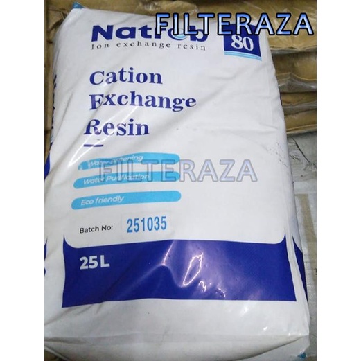 Jual Natrob 80 Cation Exchange Resin Water Softener Media Filter Sak