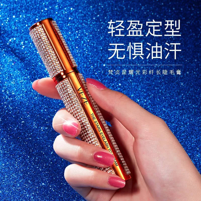 Veze Diamond Silk Fiber Voluminous Mascara Curly Long Eyelash Mascara