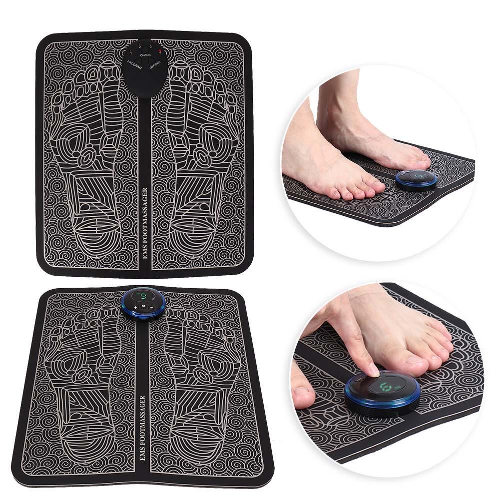 Tikar Pijat Kaki Elektrik Alat Terapi Kaki EMS Foot Massager Pad Alat Pijat Penghilang Kaki Pegal Kesemutan Original Alat Pijat Terapi Tikar Elektrik NO 1 Di Jepang