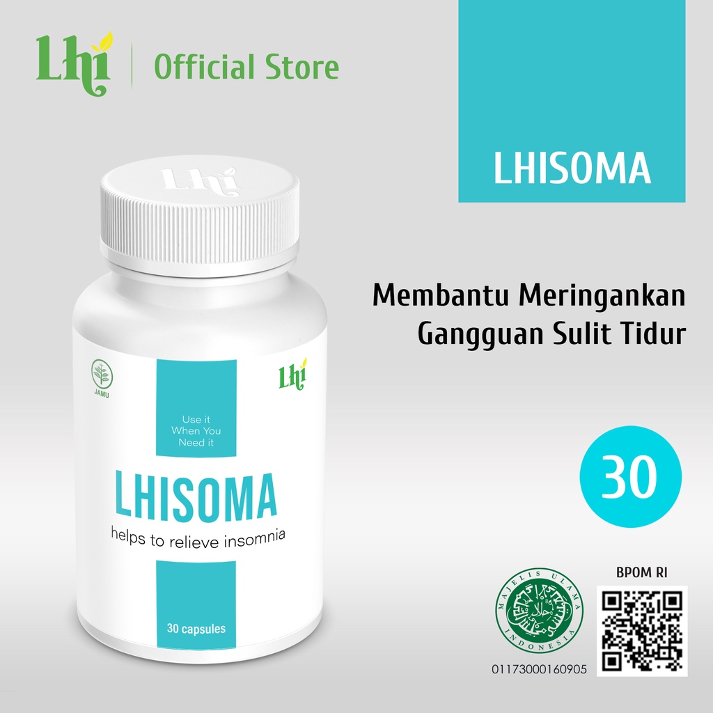 Lhisoma Liza Herbal untuk atasi Gangguan Sulit Tidur/Insomnia