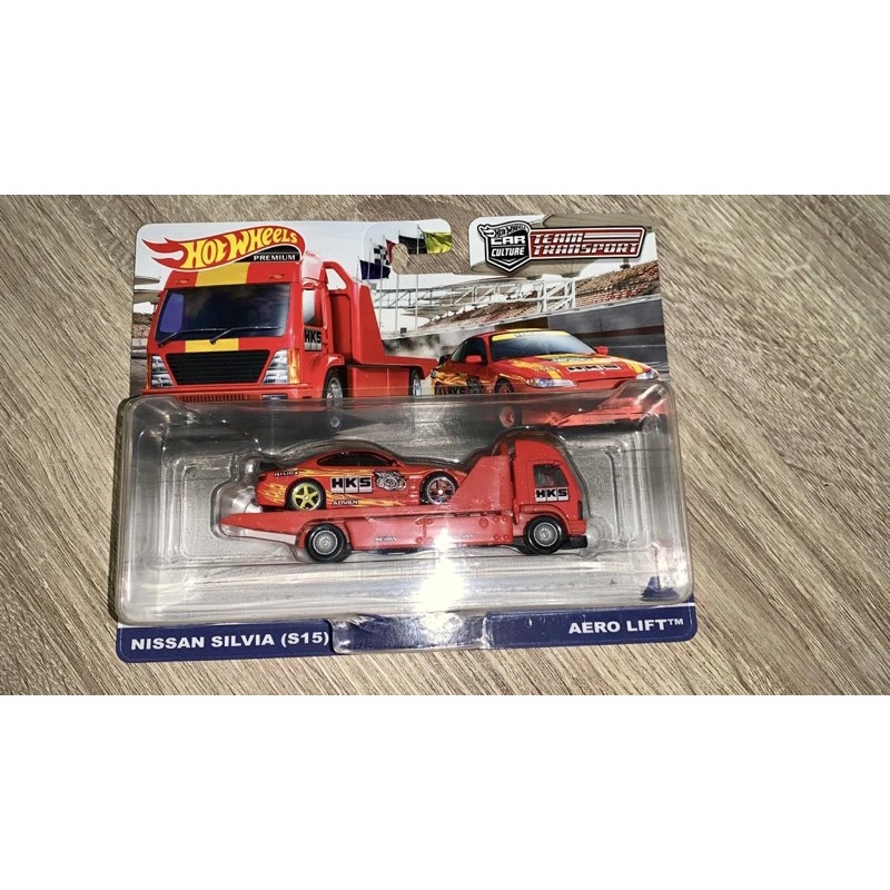 Hot wheels Nissan Silvia team transport