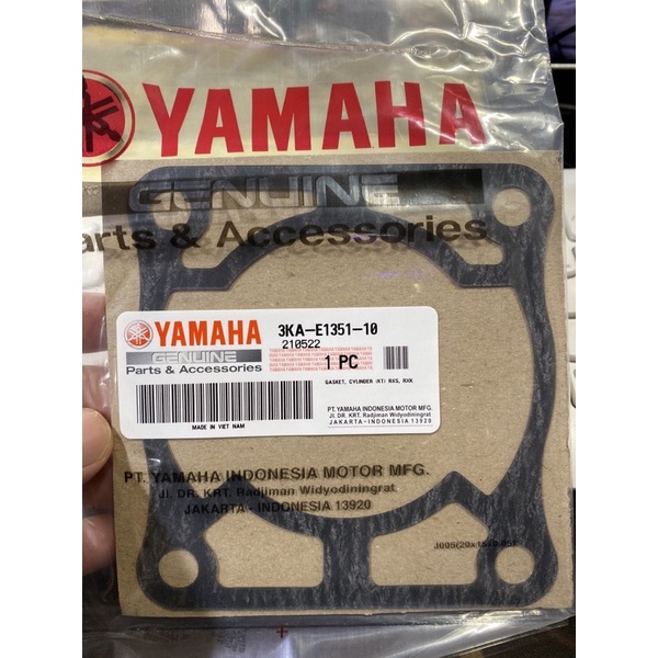 PAKING BLOCK BLOK GASKET CYLINDER RXK RX KING RXS 100% ORIGINAL
