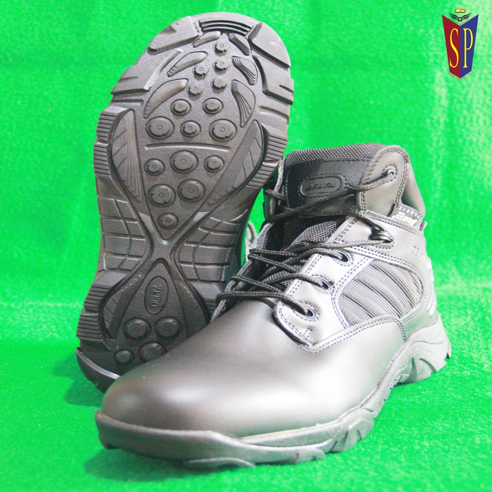 Sepatu Tactical Cordura Delta Boots 6 Hitam - Sepatu PDH Tactical