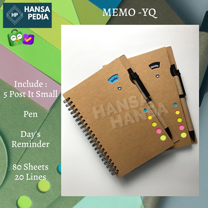 

Jurnal Memo Harian Kado Spesial Terbaru