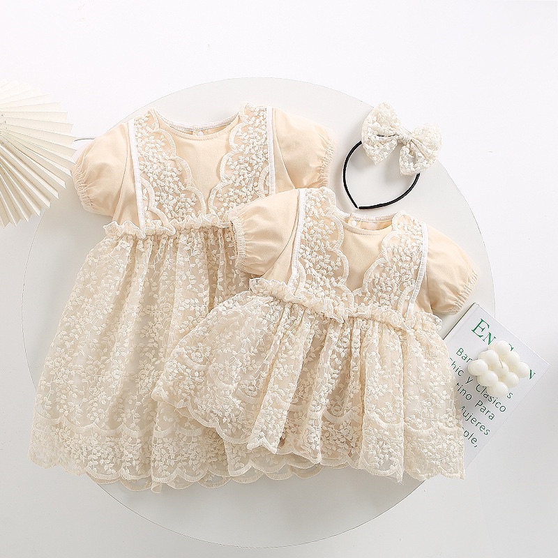 Amanda romper/dress pesta bayi perempuan