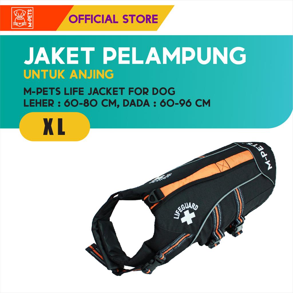 M-Pets Life Jacket For Dogs  Size XL / Jaket Pelampung Untuk Anjing