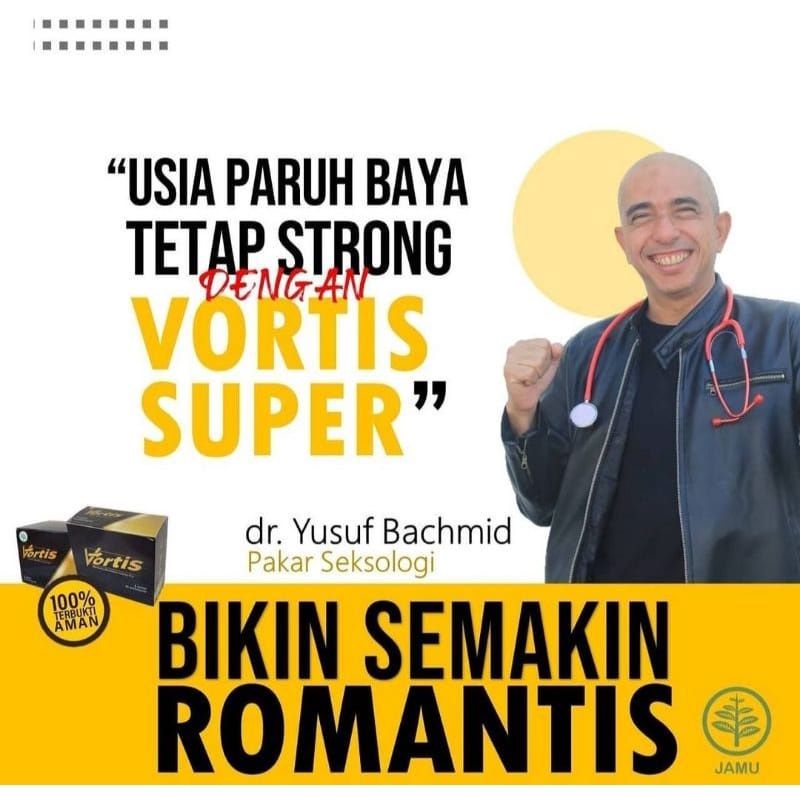 obat herbal vortis memperkasa pria terlaris isi 10 pcs