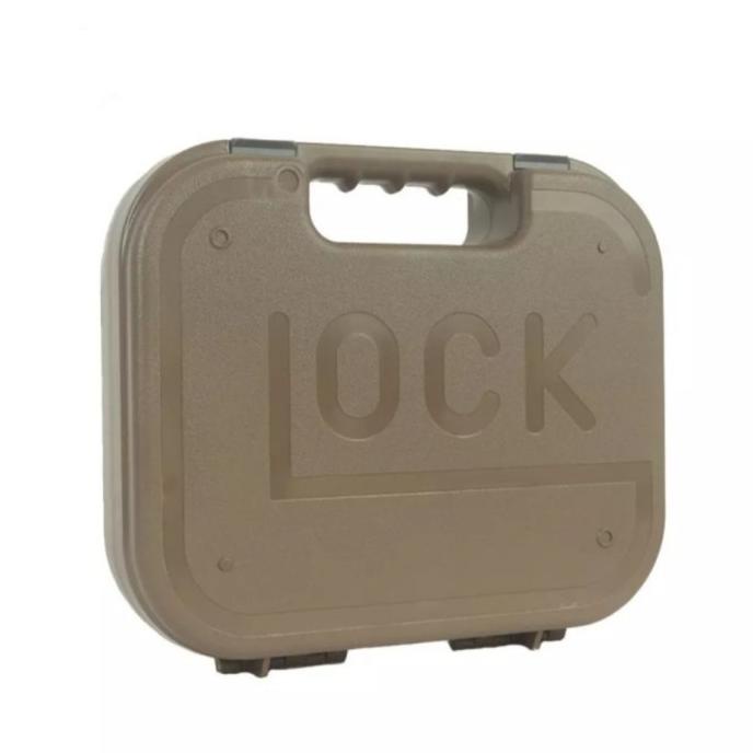 Koper Tas Hardcase Lock Airsoft Gun Krem
