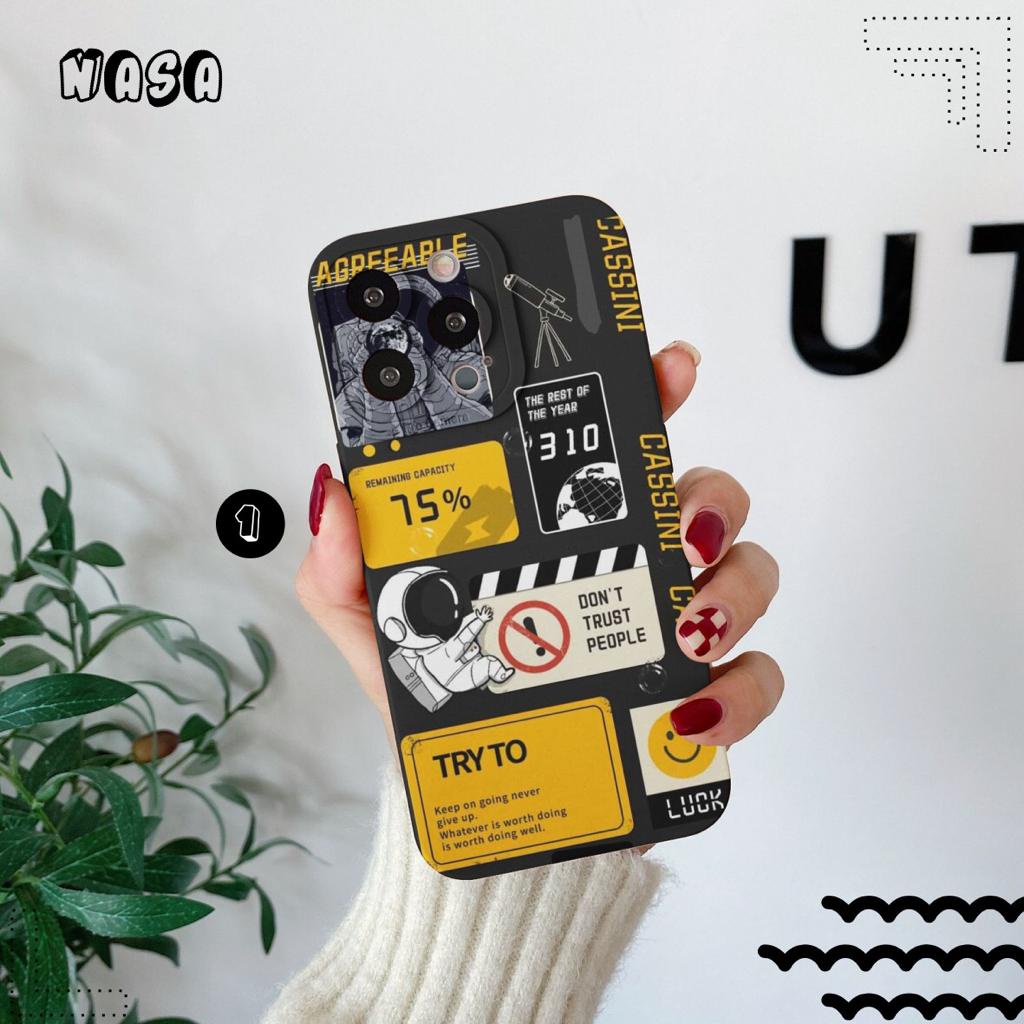 CASE VIVO Y53 Y71 Y75 5G T1 5G Y81 Y83 CASE HP CASING HANDPHONE SOFTCASE CASE LUCU CASE NASA