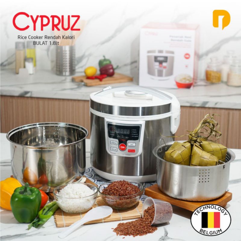 Cypruz Rice Cooker Rendah Gula, Cegah Obesitas