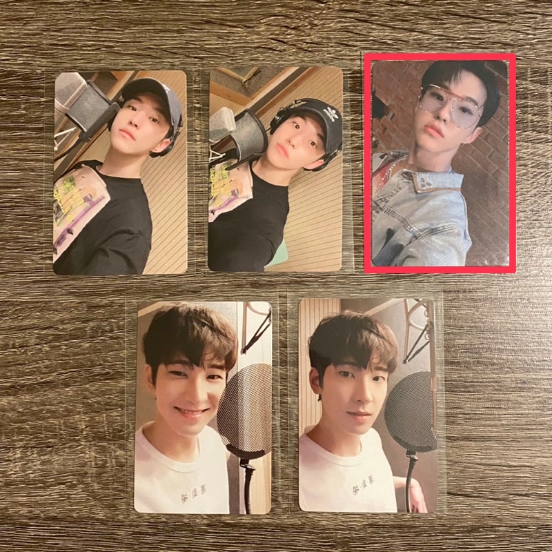 SEVENTEEN Hoshi Wonwoo Semicolon and Yes24 Official Photocard PC