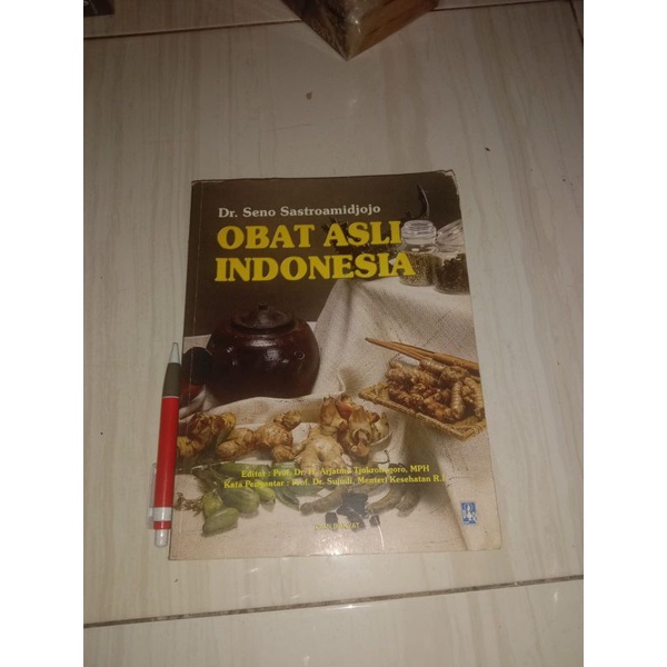 Buku Obat Asli Indonesia by Dr Seno Sastroamidjojo