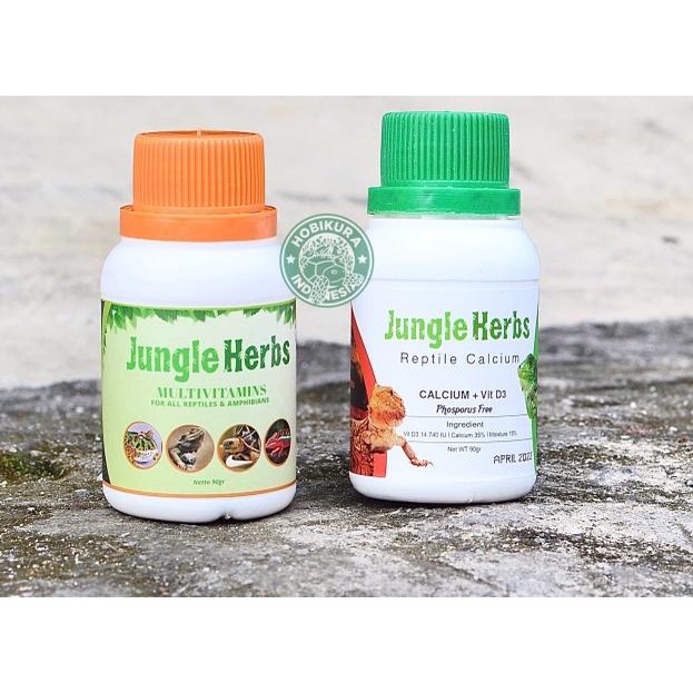 Jungle Herbs D3 Reptile / Kalsium Reptile