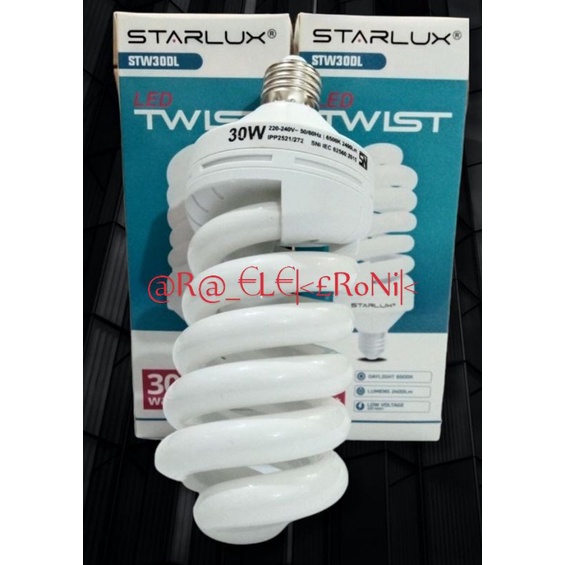 STARLUX LAMPU LED SPIRAL 30 WATT