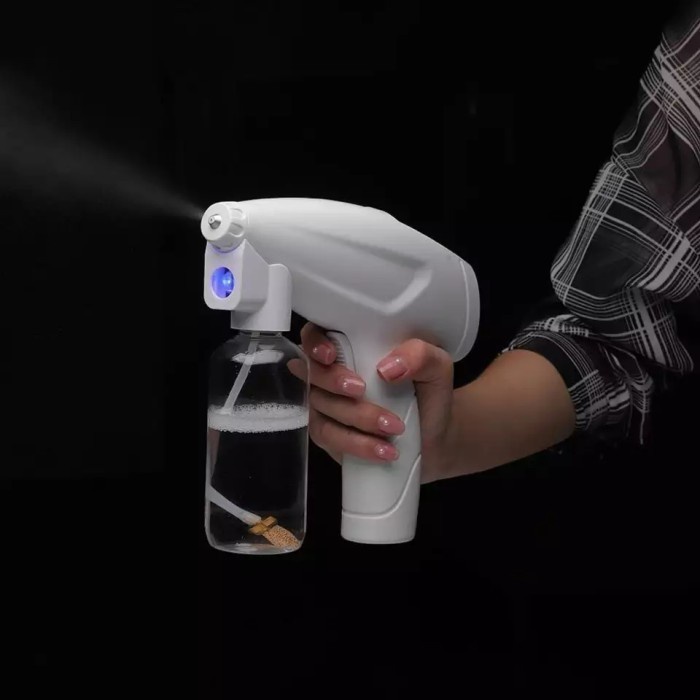 Disinfectant Sprayer + UV Sterilizer Gun portable nano mist SPRAY