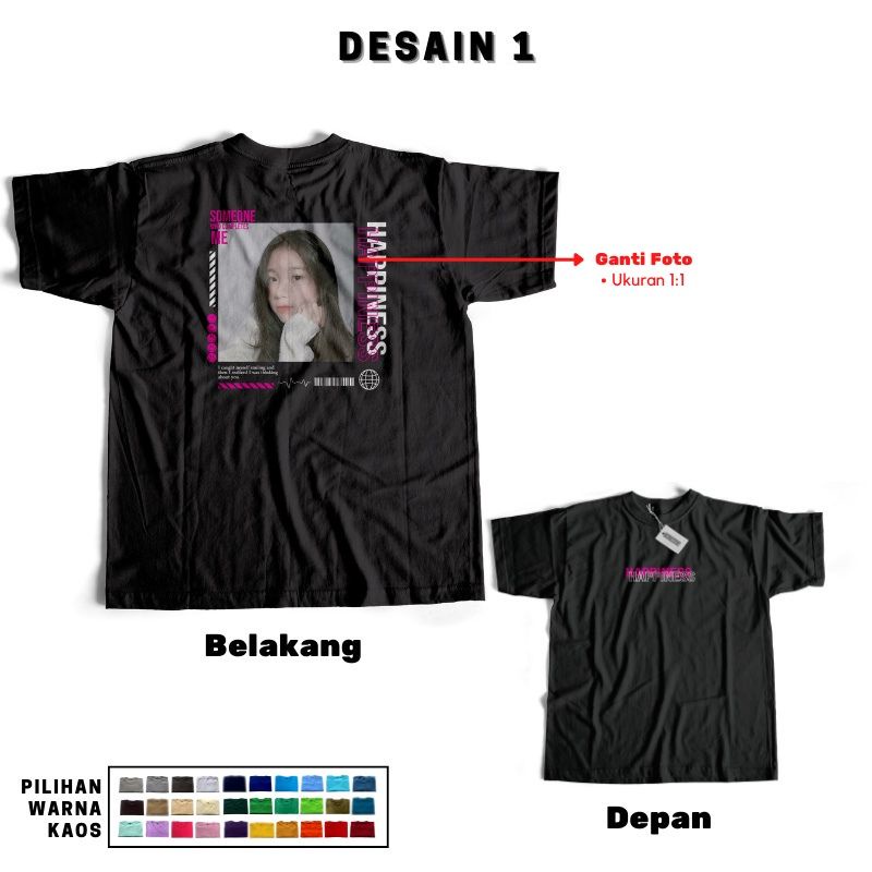 SABLON KAOS SATUAN MURAH PRINT DTF