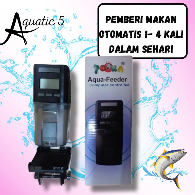 Alat Pemberi Makan Otomatis TOPKA AQUA FEEDER