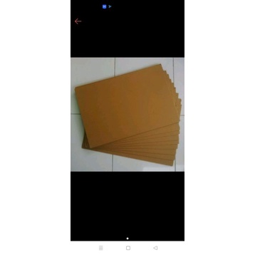 

kardus lembaran 120x80 cm double wall murah tebal