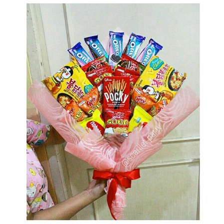 

Buket Snack with Samyang