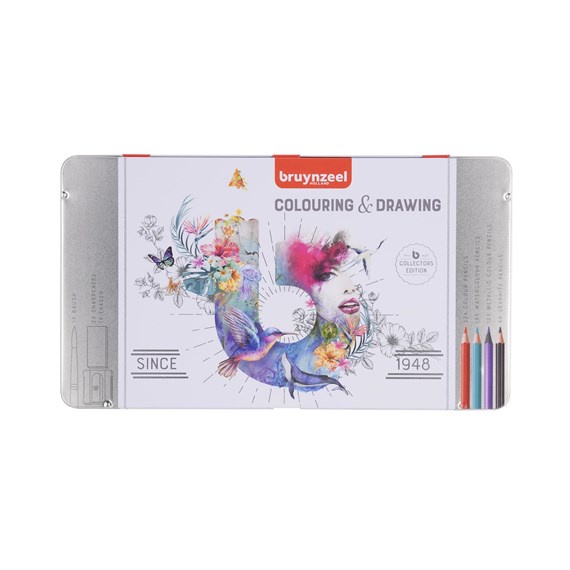 

Bruynzeel Colouring & Drawing Set | 70 pieces