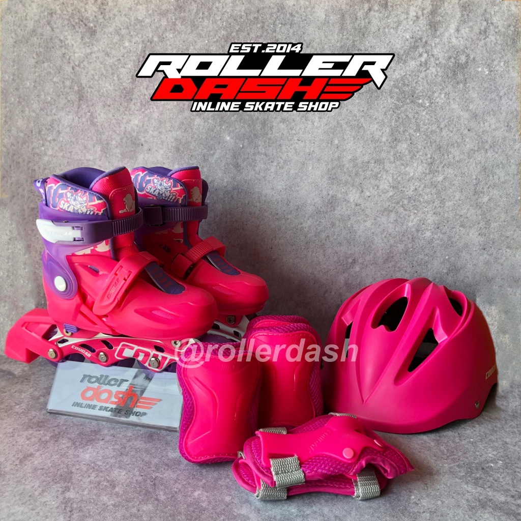 Sepatu Roda Anak - COUGAR The Dragon Set, Sea World, Bumblebee Fullset