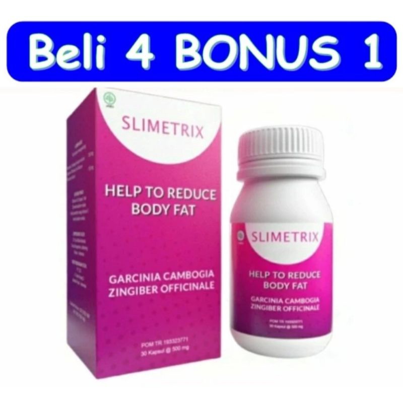 SLIMETRIX ASLI ORIGINAL OBAT PELANGSING DIET AMAN