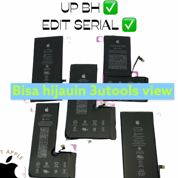 battery baterai batre iphone 5 6 6s 7 8 plus original