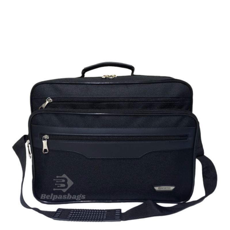 Tas kantor selempang tas kerja travel travelling sportex jumbo 0836