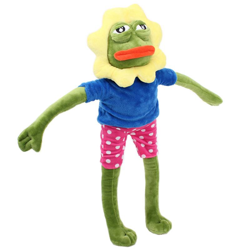 Cuddly 50cm Frog Pepe Sad Frog Mainan Mewah