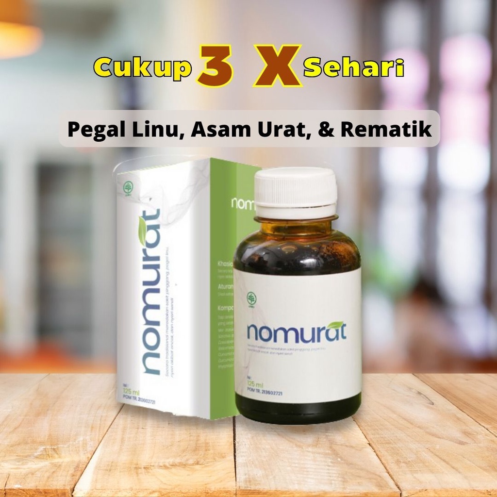 

Penghilang Asam Urat Nomurat 125 ml Madu Herbal ASam Urat