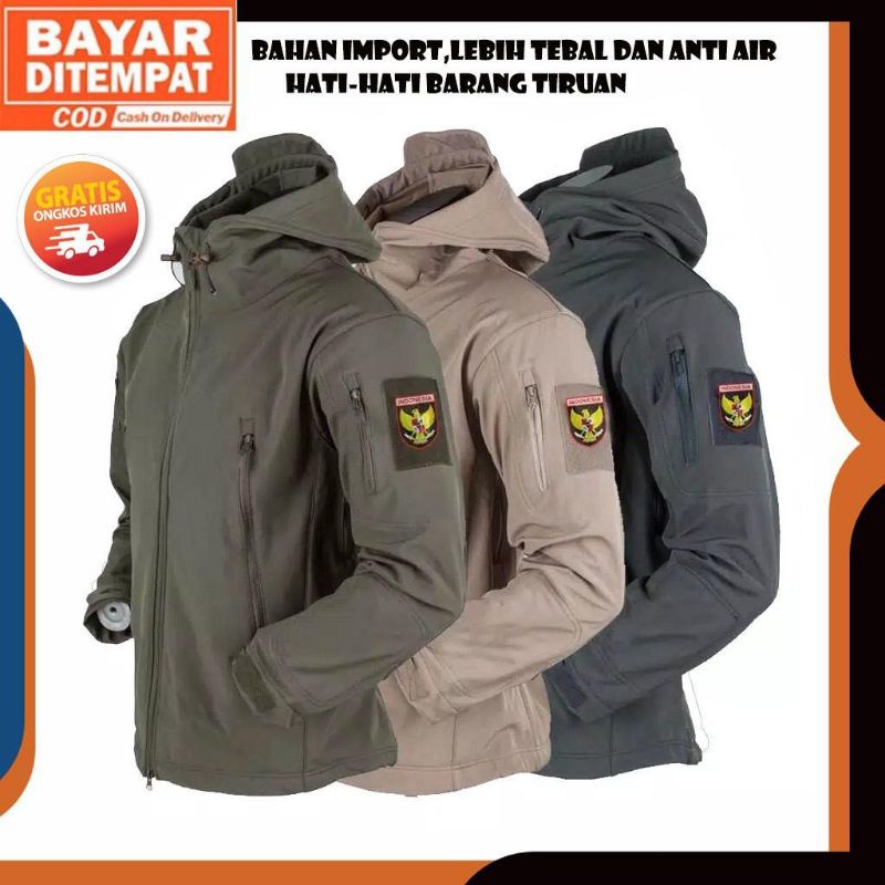 JAKET TAD ANTI AIR // Jaket Tactikal Waterproof // Jaket Garuda // Jaket TAD Bravo