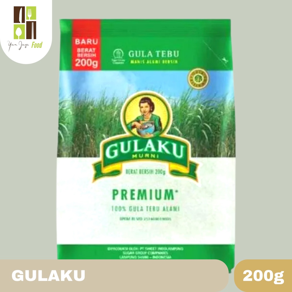 Gulaku Gula Tebu Alami/ Premium 200gr
