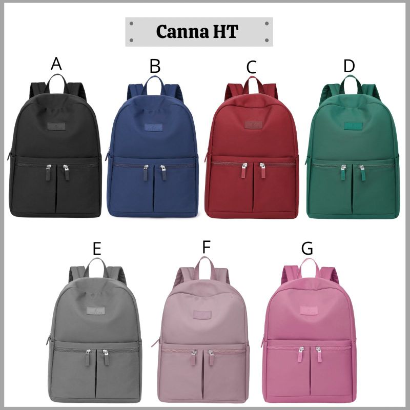 TAS RANSEL BACKPACK WANITA IMPORT YUESITE CANNA CYUTEBAGS