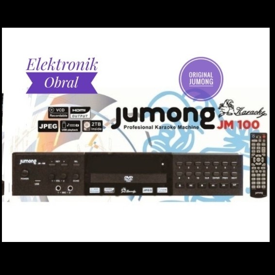 Dvd Dvd Player Karaoke Hdd Jumong Jm-100