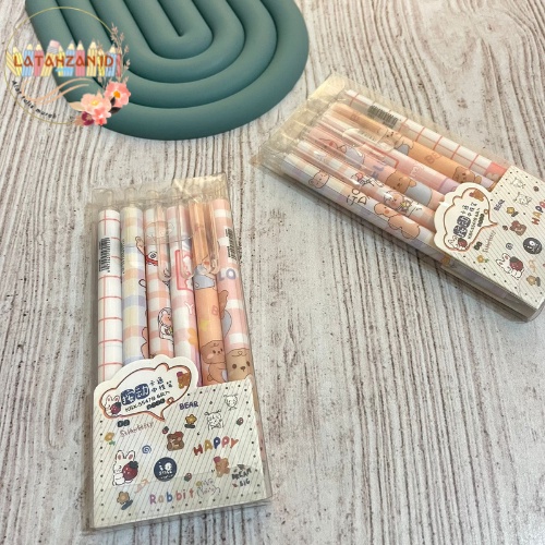 

Pulpen Motif Cetek Beruang 1set Isi 6pcs Murah Pena Karakter bisa COD