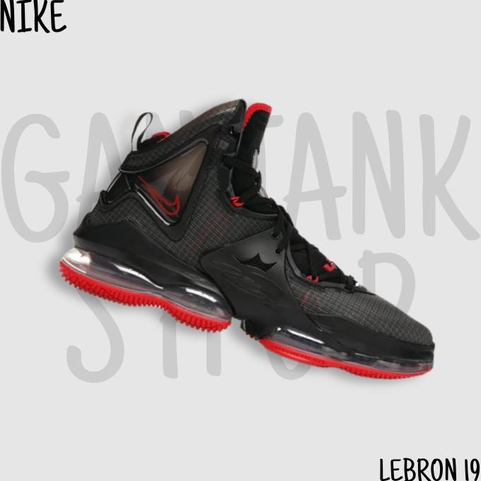 Nike Lebron Xix Bred Sepatu Sport Basket Pria 100% Original Resmi Bnib Usaidone