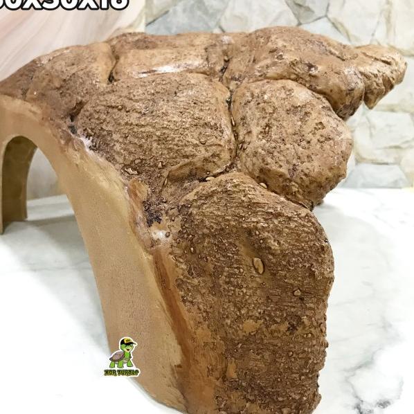 CORNER CAVE V1 HIDING CAVE RUMAH TORTO SULCATA PARDALIS BALLPYTHOON